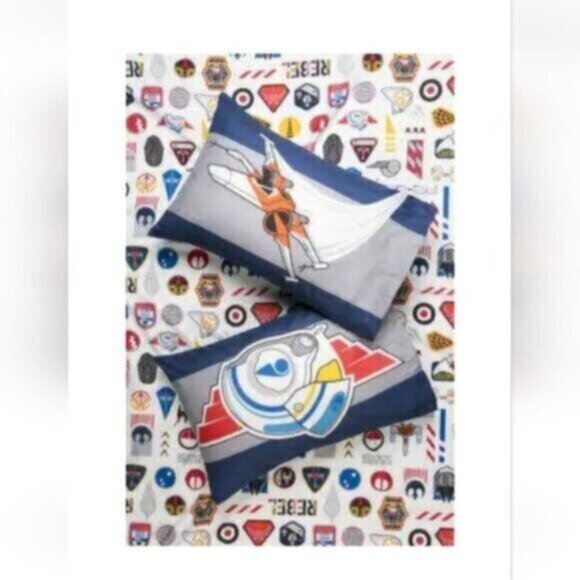 Franco STAR WARS Fly Boy 3 Piece Double Sheet Set - Picture 7 of 12